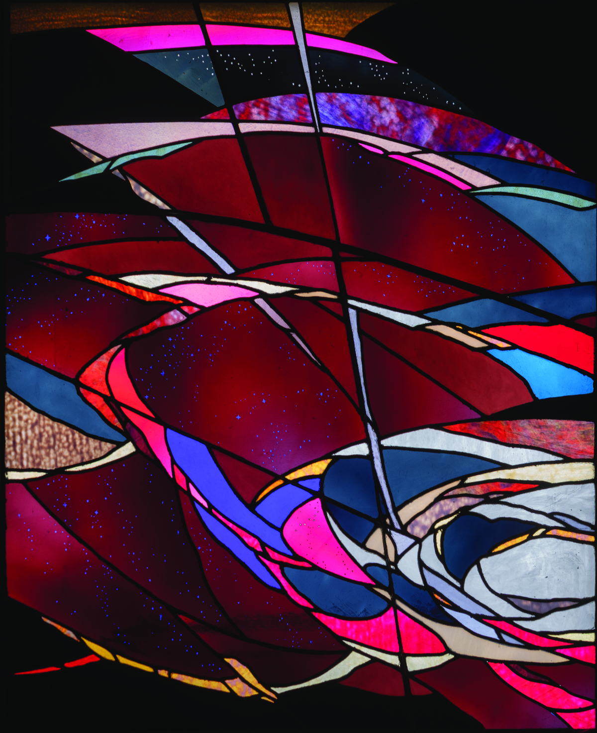 stained glass panel